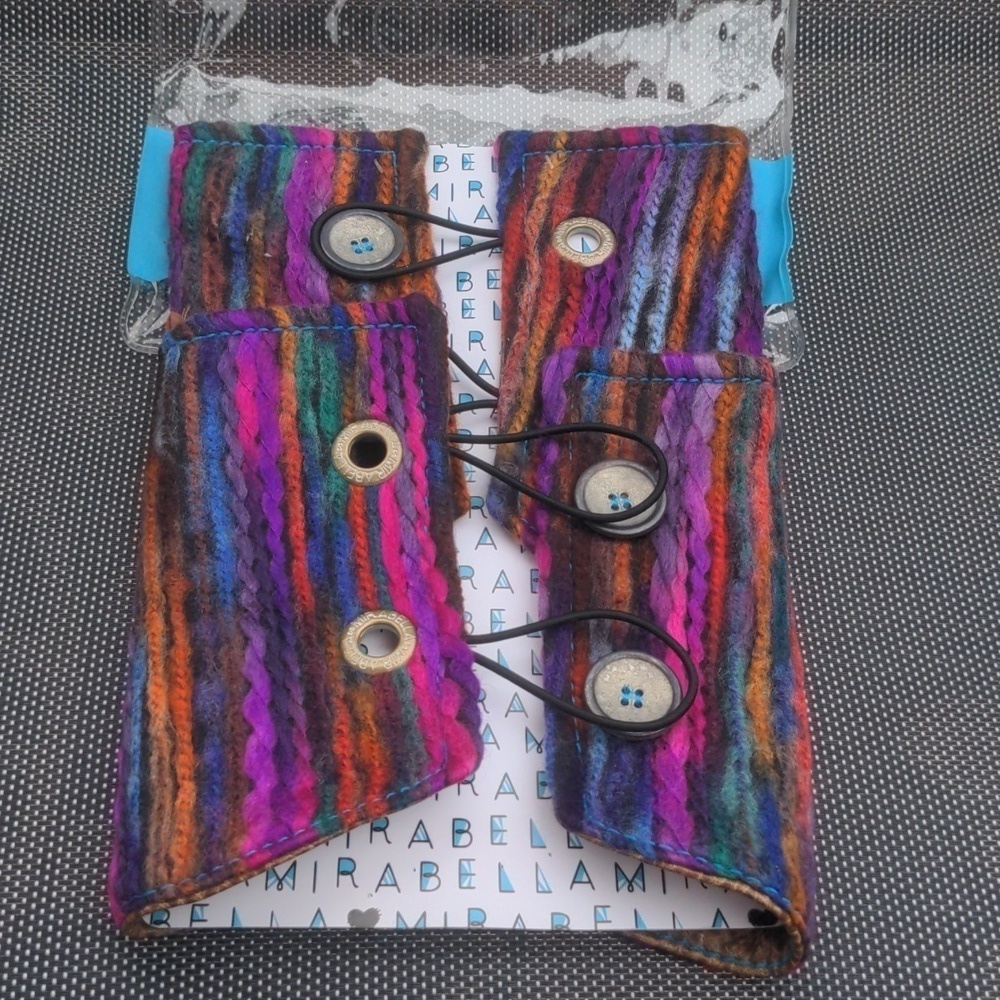 MIRABELLA WESTERN Spun Yarn BOOT CALF SOCK Coastal Cowgirl OS